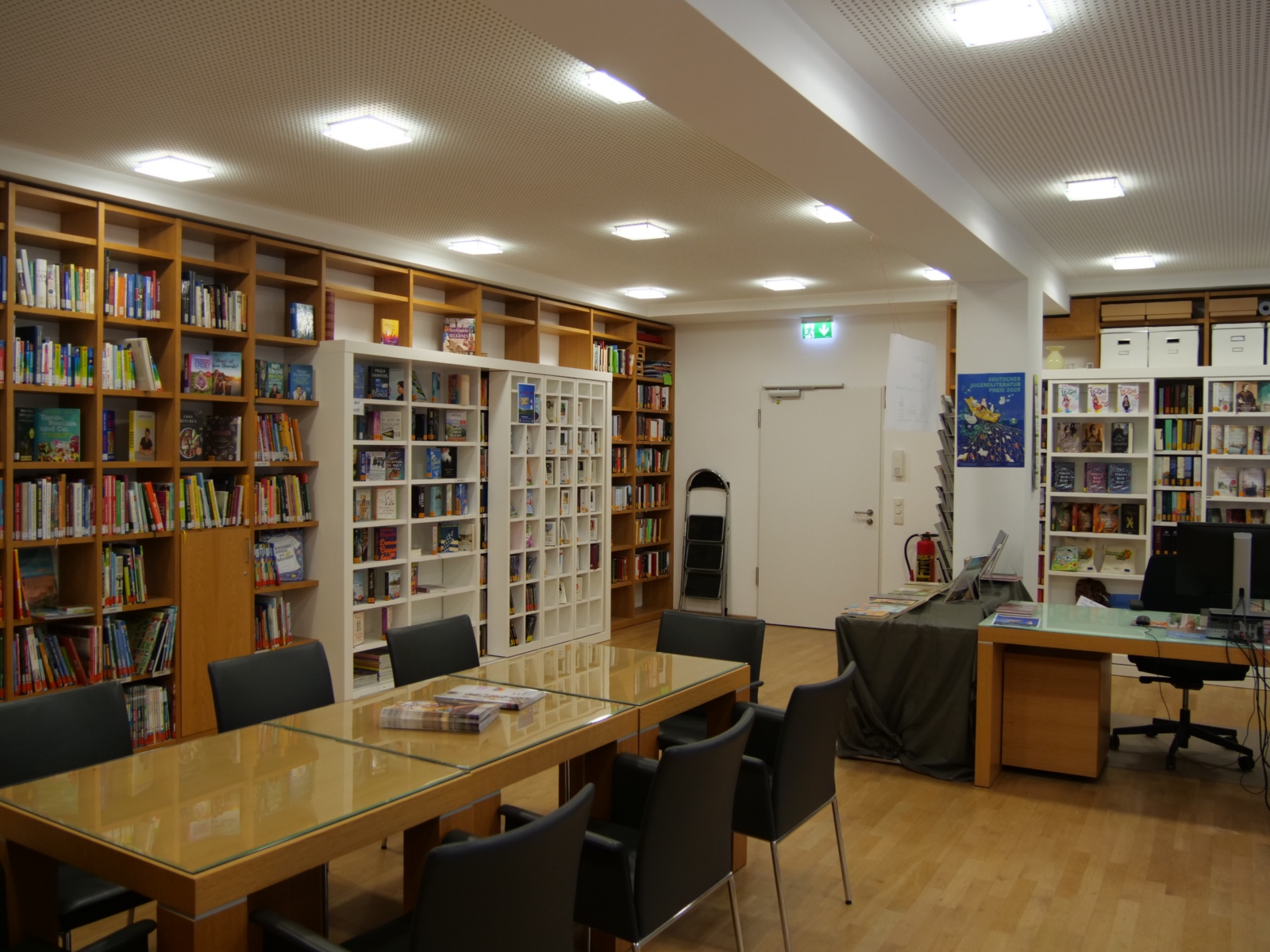 Blick in die Bücherei